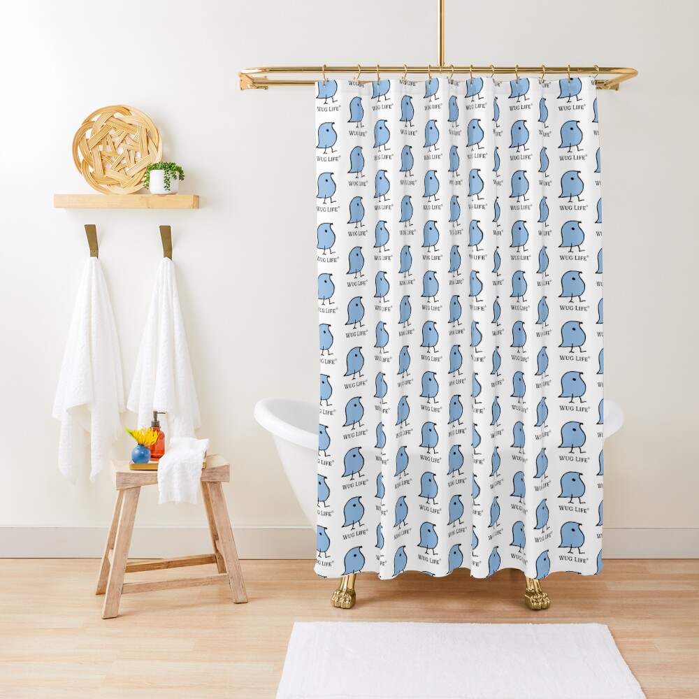 Wug Life Shower Curtain