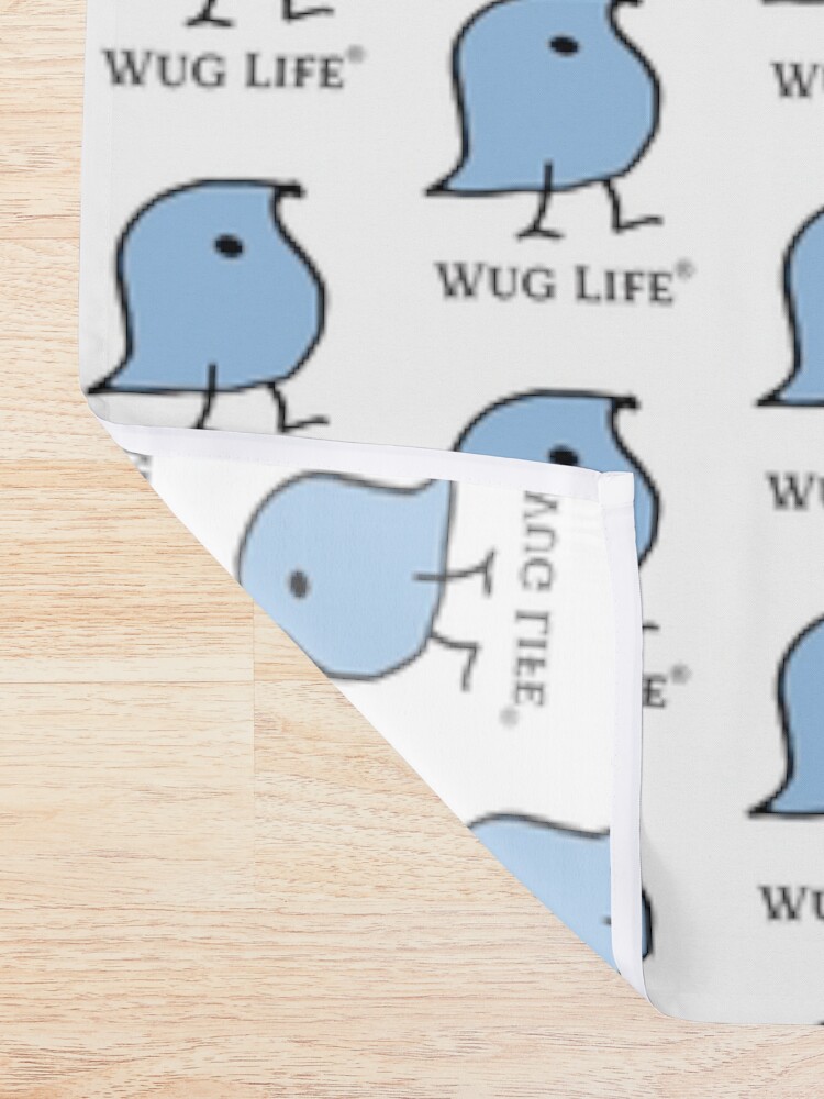 Alternate view of Wug Life Shower Curtain