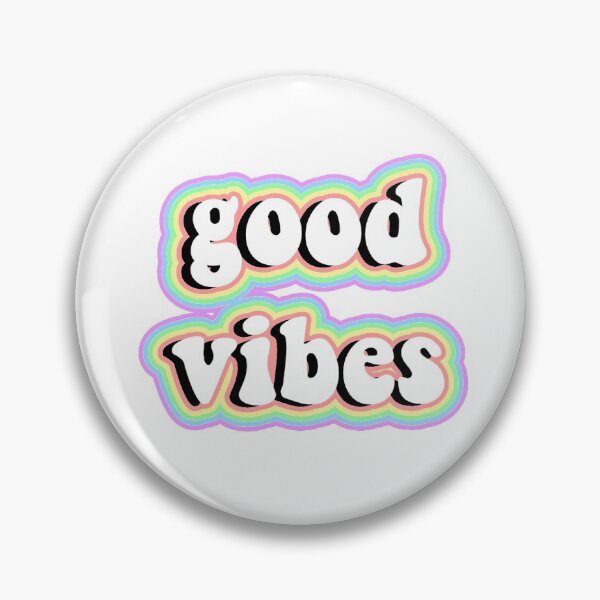 Item preview, good vibes rainbow sticker designed and sold by vsco-stickers16.
