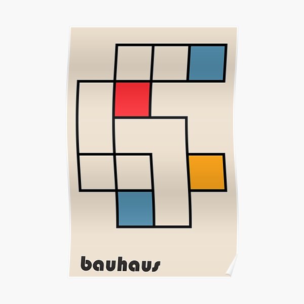 Bauhaus #9 Poster