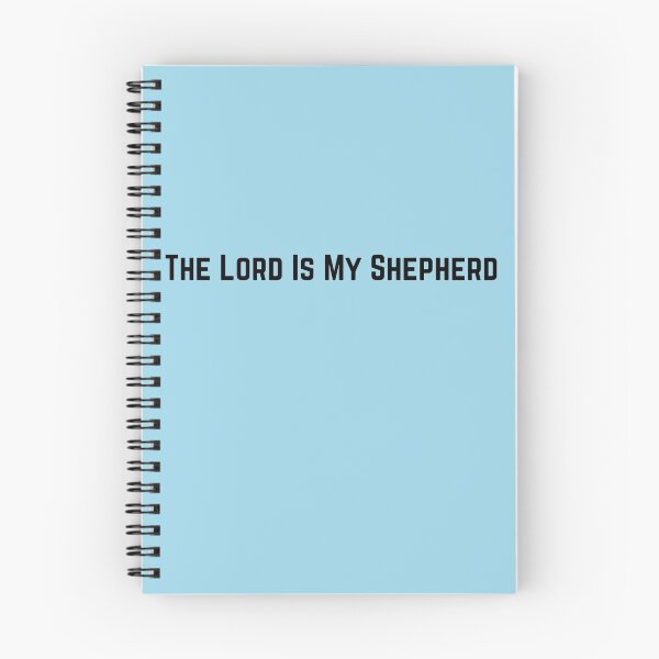 Item preview, The Lord Is My Shepherd (Black) designed and sold by OneCherubim.