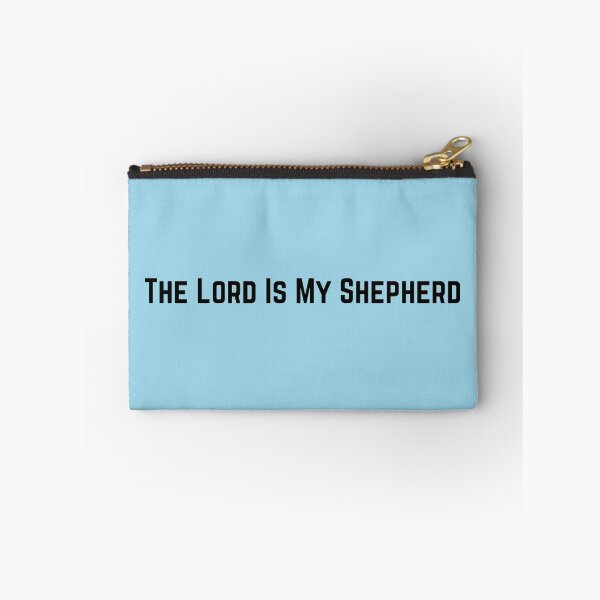 Item preview, The Lord Is My Shepherd (Black) designed and sold by OneCherubim.