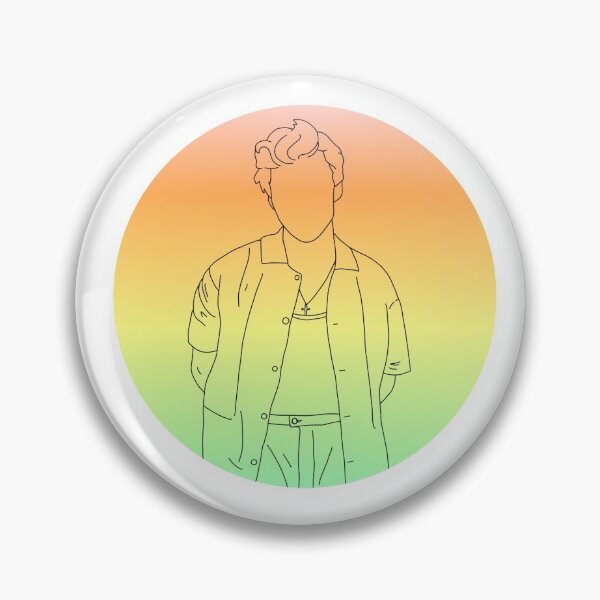 Item preview, harry styles lineart gradient! designed and sold by avak377.