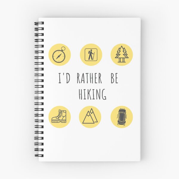 Item preview, I'd Rather Be Hiking Collection  designed and sold by Adventure Alberta.