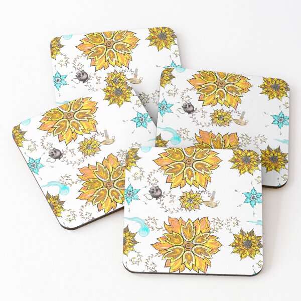 Item preview, Ditzy Flame Flowers designed and sold by ZoeandMike.