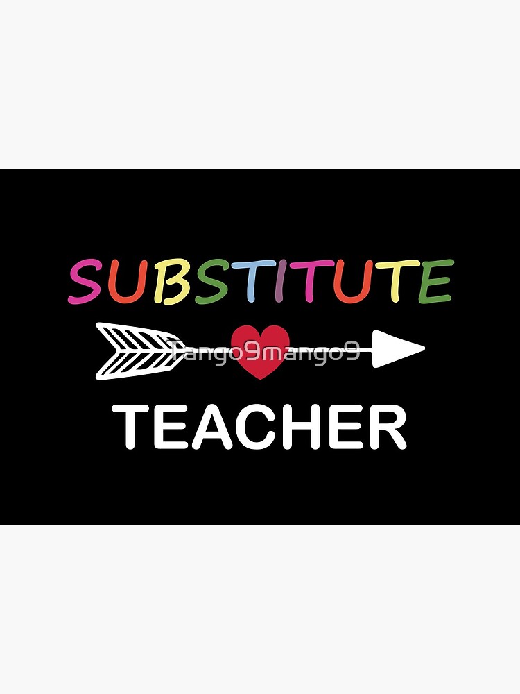 "Substitute Teacher Shirt, Substitute Teacher Gift" Mask for Sale by