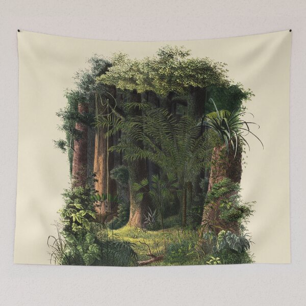 Item preview, The Jungle Garden designed and sold by VintageArtistry.