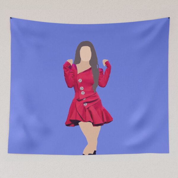 Item preview, Somi Red Stage Dress designed and sold by kpopdays.