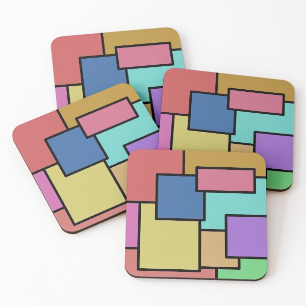 Item preview, modern art geometric pattern designed and sold by pauloneill-art.