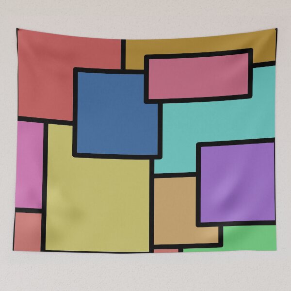 Item preview, modern art geometric pattern designed and sold by pauloneill-art.