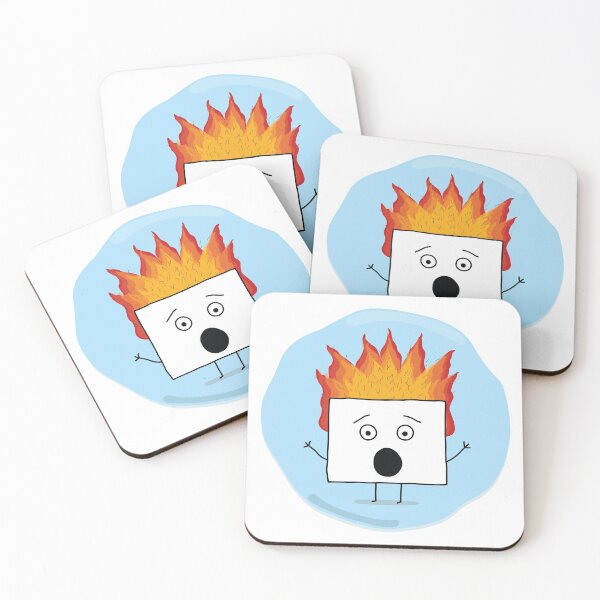 Item preview, Heat - The Square Squad designed and sold by Miranda Reece.