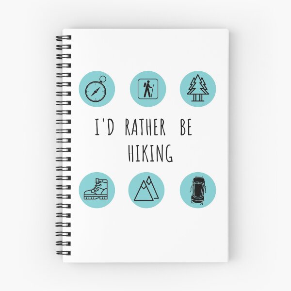 Item preview, I'd Rather Be Hiking Collection  designed and sold by Adventure Alberta.