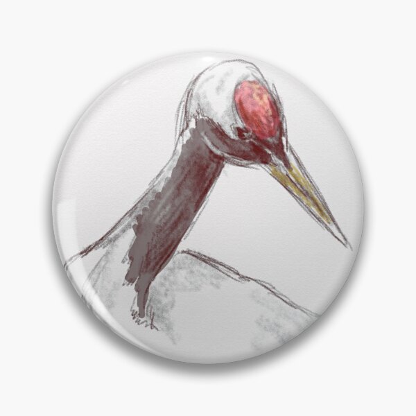 Item preview, Japanese Crane Sketchy Sketch designed and sold by DuskyDraws477.