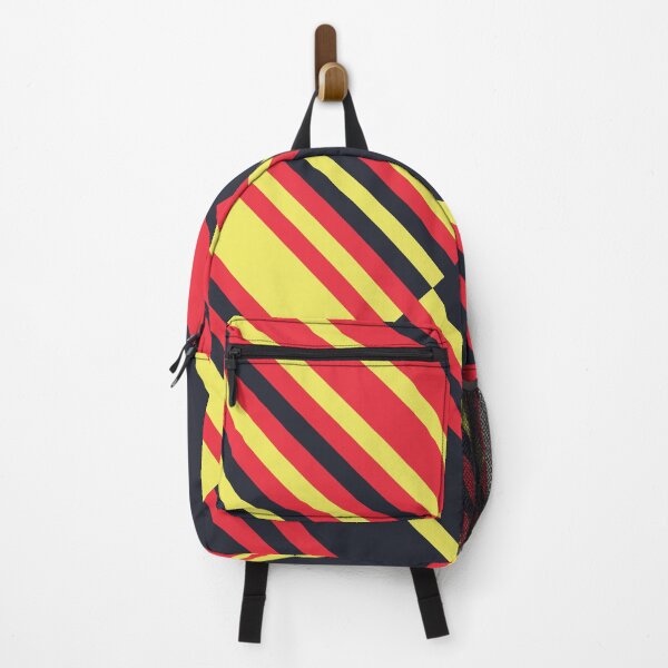 Item preview, Geometric minimalist diagonal lines black red yellow designed and sold by GHSimple.