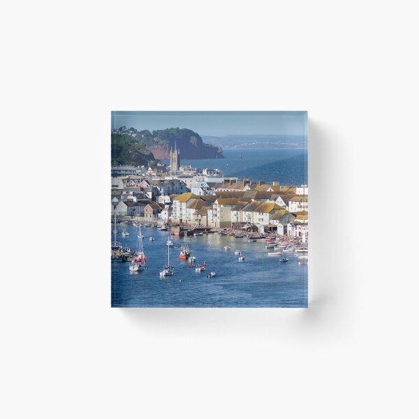 Item preview, Teignmouth Back Beach and Town in South Devon designed and sold by rosiephotos.