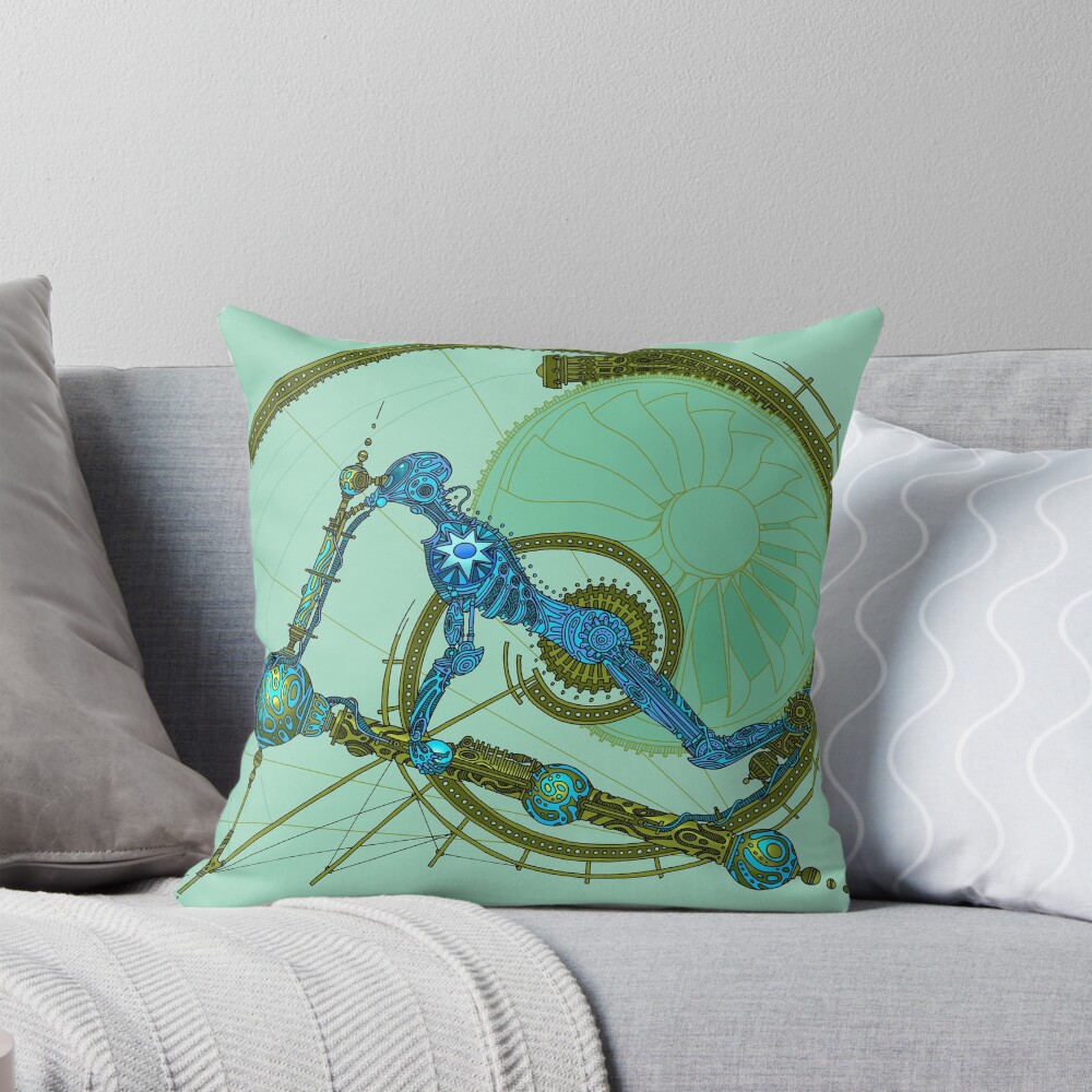 Item preview, Throw Pillow designed and sold by bensmall.