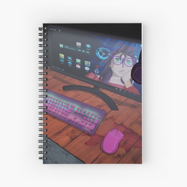 Trapped Spiral Notebook