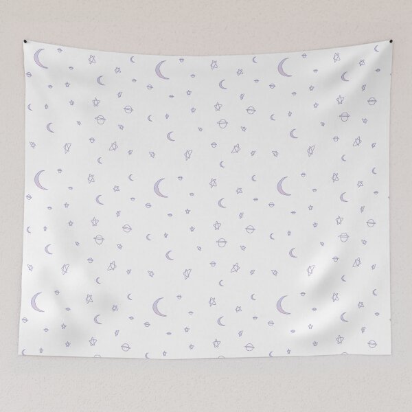 Item preview, Purple Celestial Doodles designed and sold by Arexus.