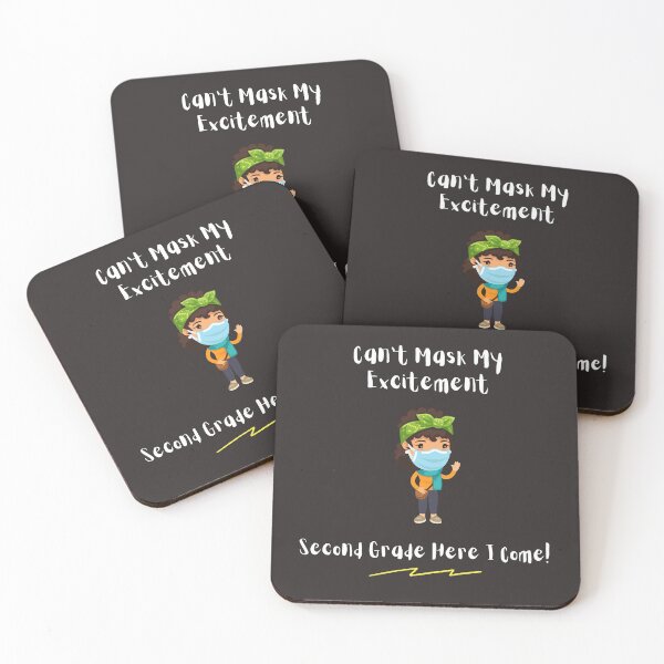Item preview, can't mask my excitement second grade here i come designed and sold by BampiQ.