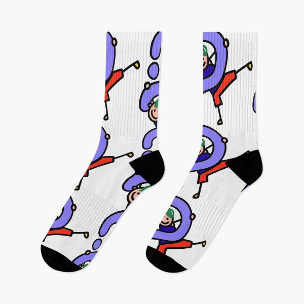 Item preview, Letter Question Mark for Boys alphabet Kids Colorful Cartoon Character designed and sold by funwithletters.