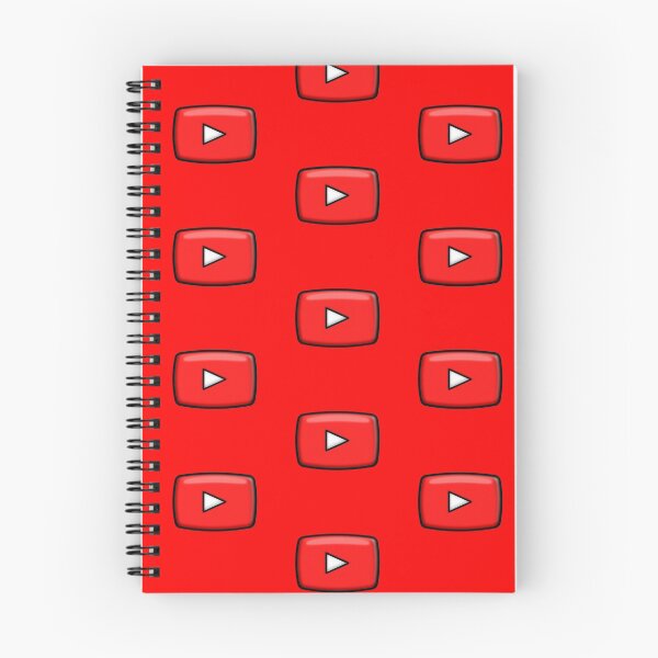 Item preview, Play button in red 3D design sticker designed and sold by Shirtilike.