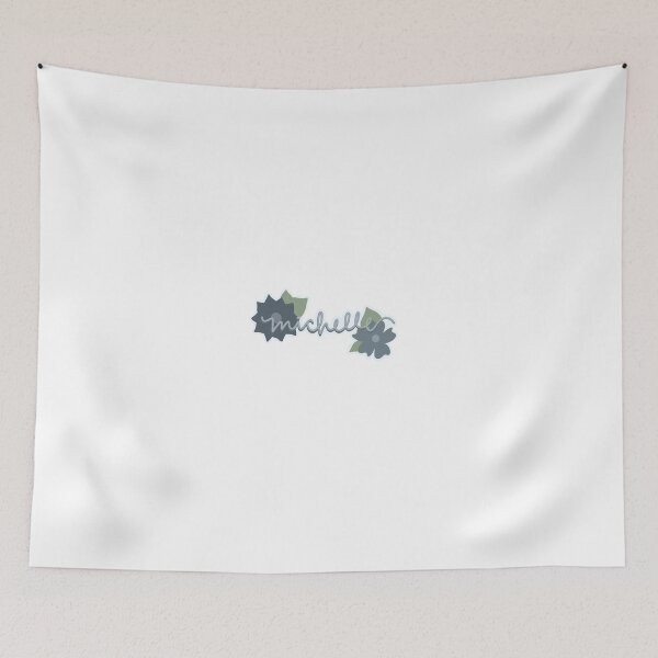 Item preview, Floral Michelle in Cursive designed and sold by kaylasbubble.