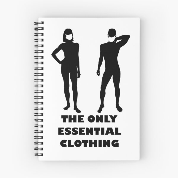 Item preview, The Only Essential Clothing designed and sold by Nude-is-Life.