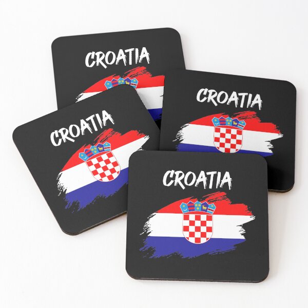 Item preview, Croatia Croatian flag flag designed and sold by GeogDesigns.