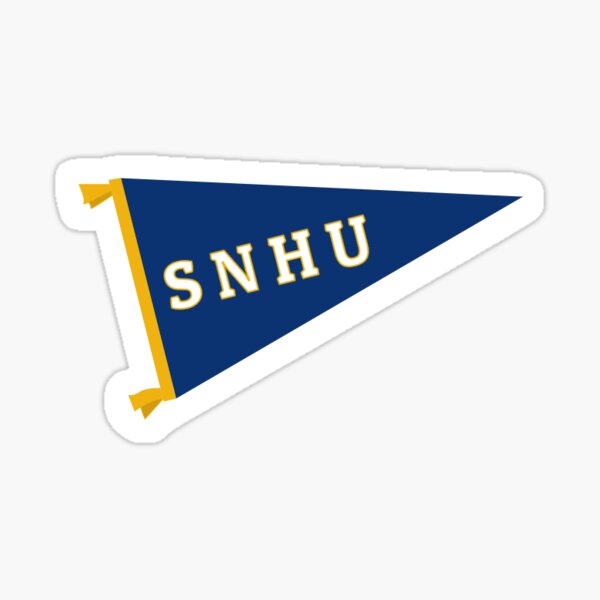 Item preview, SNHU pennant sticker designed and sold by lindsey788.