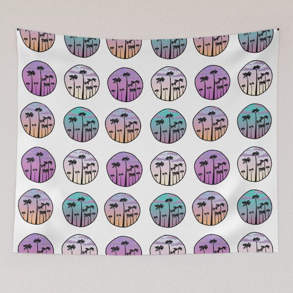 Item preview, Sunset with Palm Trees designed and sold by Arexus.