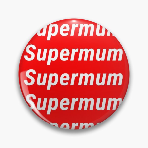 Item preview, Supermum red and white logo design  designed and sold by Prevlin.