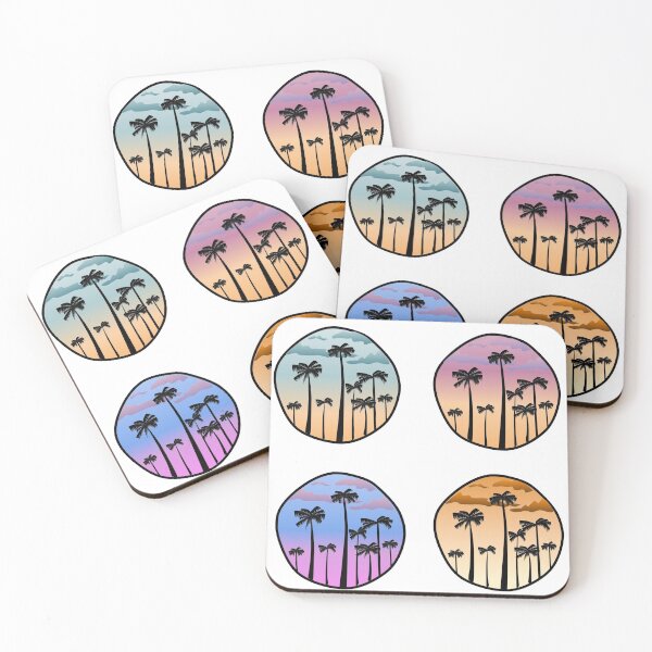 Item preview, Sunset with Palm Trees designed and sold by Arexus.