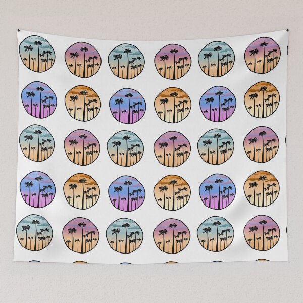Item preview, Sunset with Palm Trees designed and sold by Arexus.