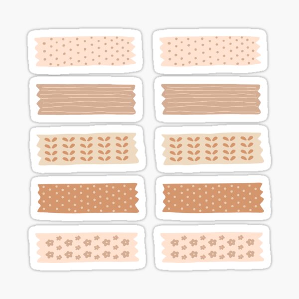 Warm Neutrals Sticker