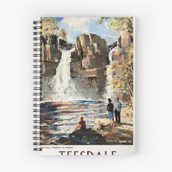 Item preview, Railway Poster Teesdale designed and sold by stickart-marek.
