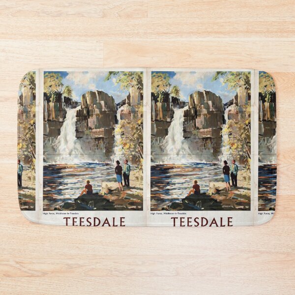 Item preview, Railway Poster Teesdale designed and sold by stickart-marek.