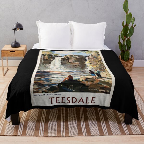 Item preview, Railway Poster Teesdale designed and sold by stickart-marek.