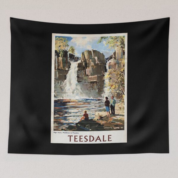 Item preview, Railway Poster Teesdale designed and sold by stickart-marek.