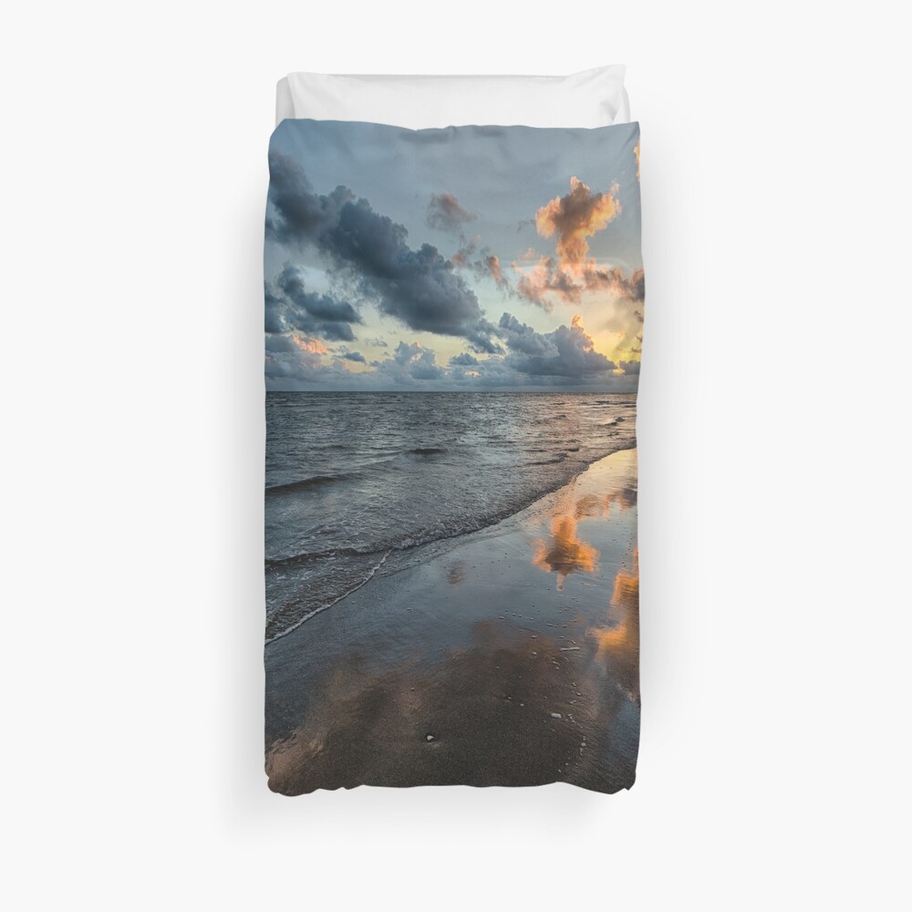 Beautiful SunRise Ocean Duvet Cover