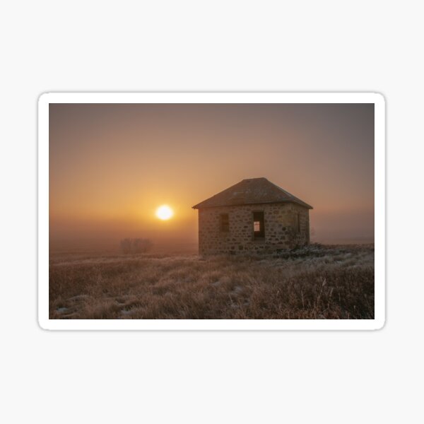 Item preview, old abandoned prairie stone house  designed and sold by marvin barth.