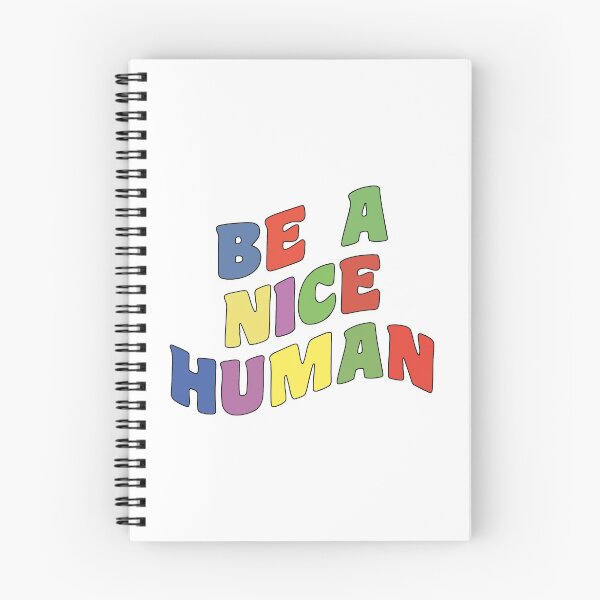 Item preview, be a nice human designed and sold by delianoone.