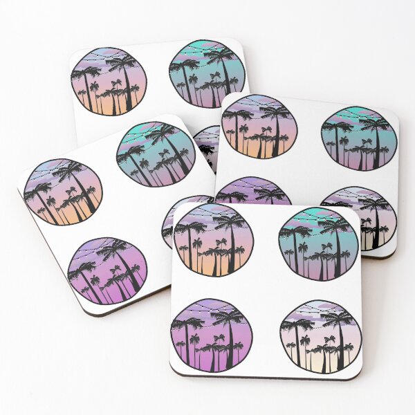 Item preview, Sunset with Palm trees and Lights designed and sold by Arexus.