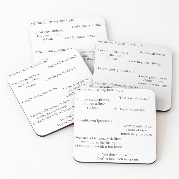 Item preview, Micheal Scott quotes  designed and sold by Ashley0615.