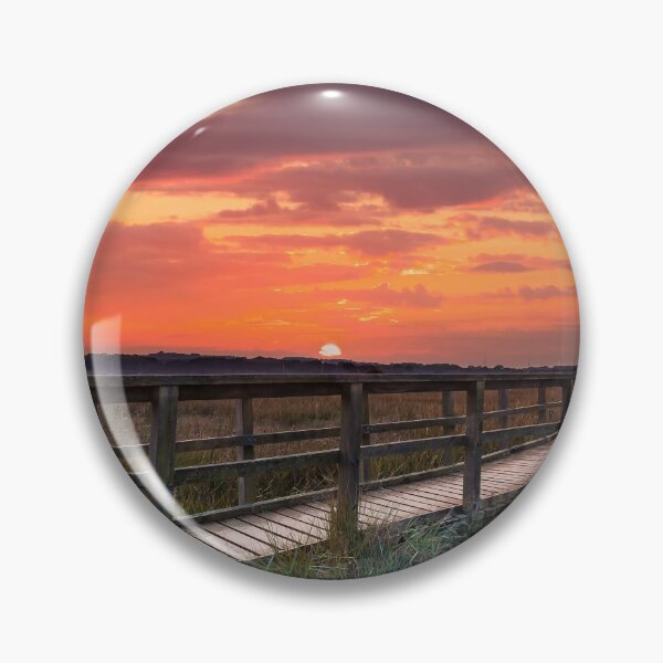 Item preview, Sunset At Newtown Isle Of Wight designed and sold by manateevoyager.
