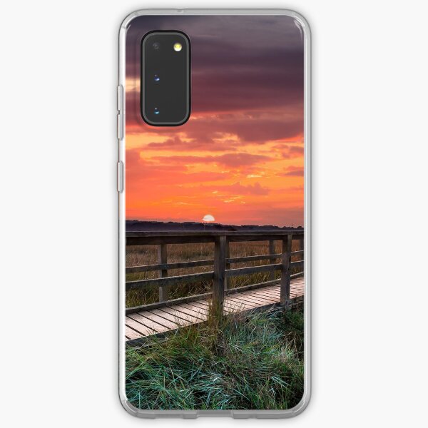Sunset At Newtown Isle Of Wight Samsung Galaxy Soft Case