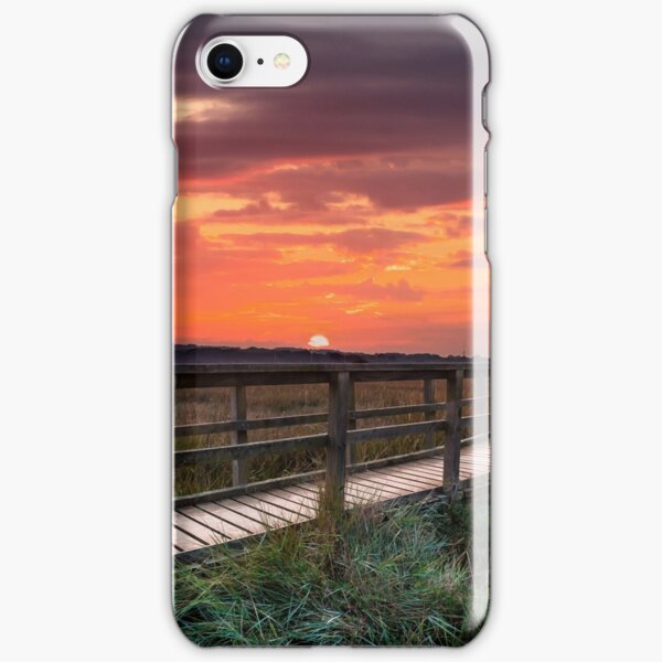 Sunset At Newtown Isle Of Wight iPhone Snap Case