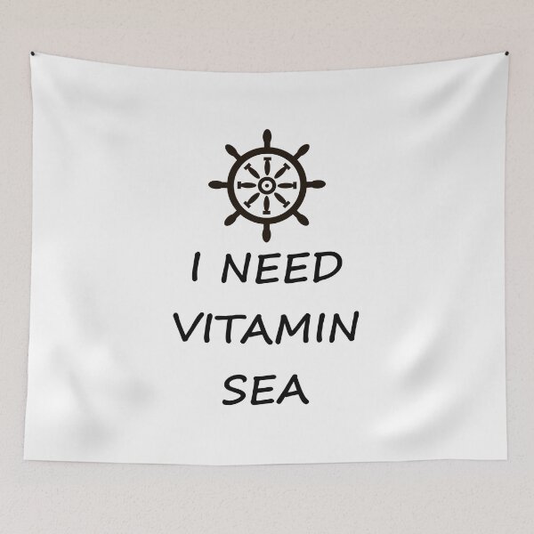 Item preview, I Need Vitamin Sea designed and sold by asmmdesign.