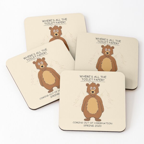 Item preview, Funny Bear Cartoon designed and sold by ironydesigns.