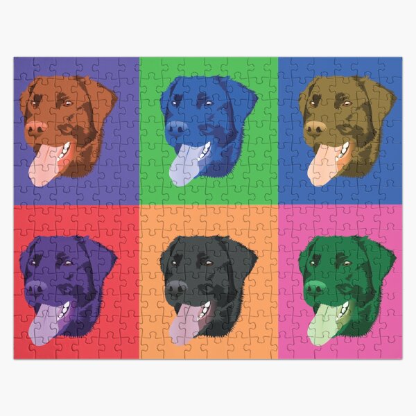 black lab jigsaw puzzle