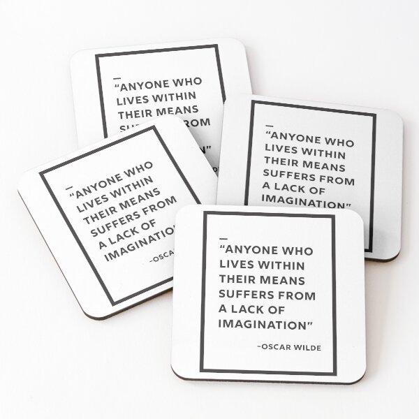 Item preview, Motivational Oscar Wilde Quote designed and sold by CuriouslyDriven.